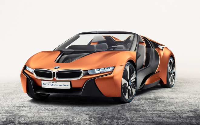 BMW i Vision Future Interaction a i8 Mirrorless: Spyder pozbyl dveří, i8 zrcátek