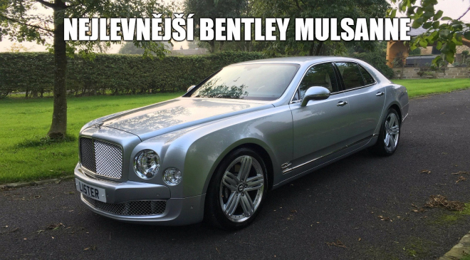 Šéf Listeru si rve vlasy, jeho Bentley „za 30 Kč” se skutečně prodalo levně