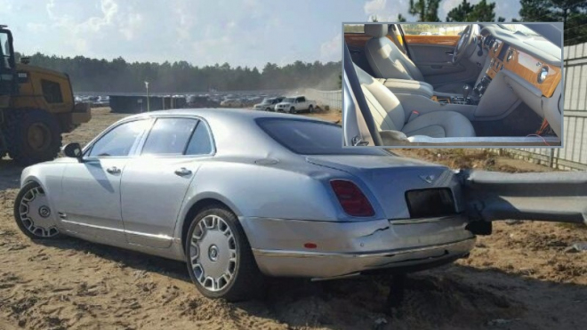 Tohle Bentley Mulsanne může být vaše za levno. Je v něm ale něco navíc
