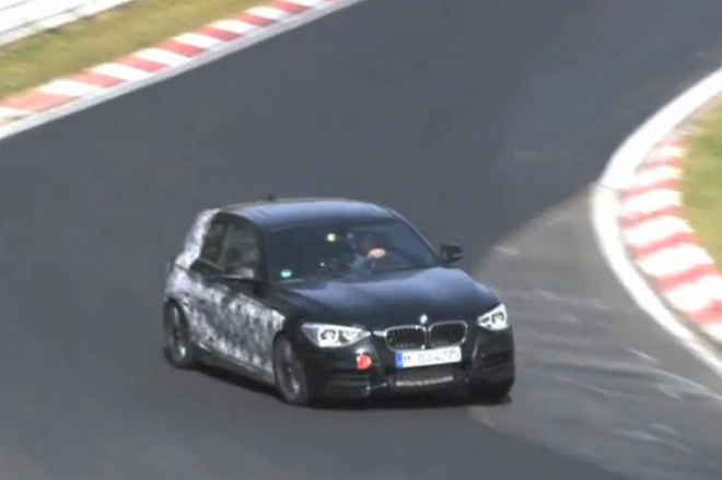 BMW M135i natočeno při testech na Nordschleife: takhle to má vypadat (video)