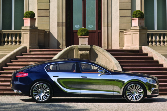 Bugatti Galibier: nové informace potvrzují prodej od roku 2015 a 1 600 koní výkonu