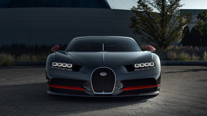 Upravené Bugatti Chiron s neoriginálními koly je něco, co se nevidí každý den