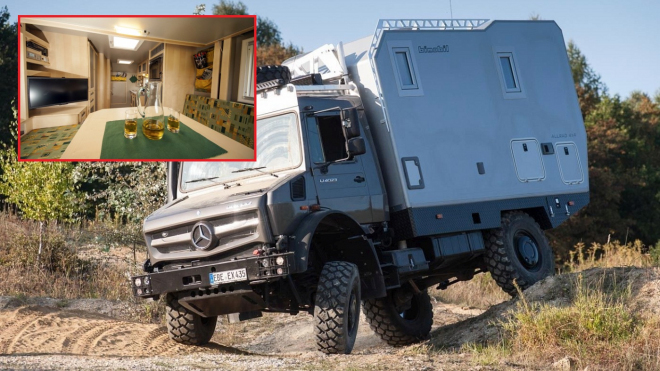 Tohle je jeden z nejdrsnějších hotelů na kolech. Dojet má i tam, kam se kůň nevydá