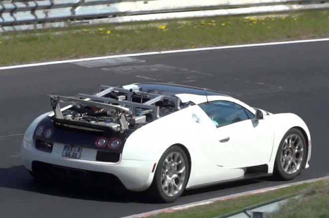 Nástupce Veyronu prý dostane motor W16, elektromotory a až 1 500 koní (+ video)