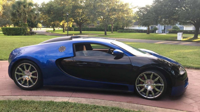 Nejlevnější Bugatti Veyron v prodeji není Bugatti, vypadá ale docela povedeně