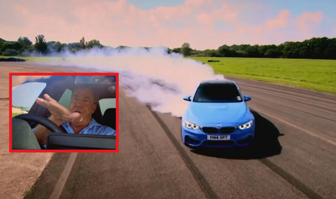 BMW prodalo zánovní M3, jež huntoval Clarkson v Top Gearu. Byla na odpis