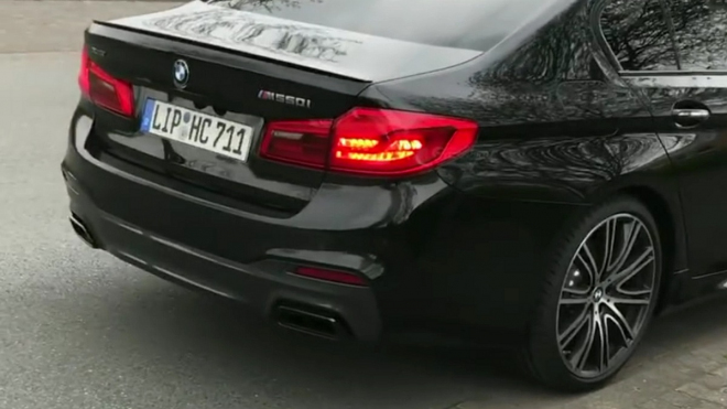 Poslechněte si nové BMW M550i v akci, zvuk V8 nelze nemilovat (videa)
