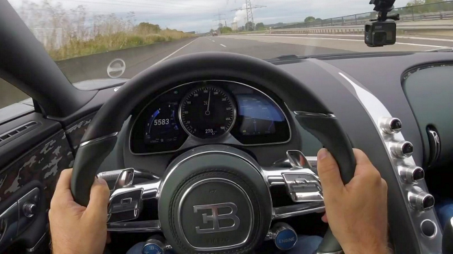 Youtuber dostal šanci protáhnout Bugatti Chiron po Autobahnu, ukázal jeho podstatu