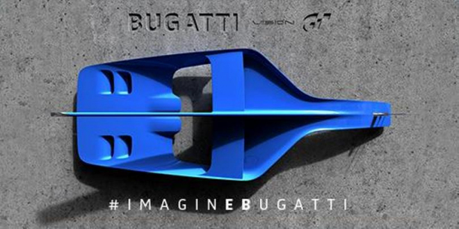 Bugatti Chiron zase tak na spadnutí nebude, video lákalo na koncept Vision GT (doplněno)