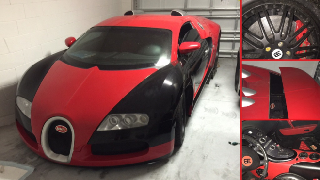 Takhle vypadá Bugatti Veyron za 2 miliony Kč. Svým způsobem je dokonalé
