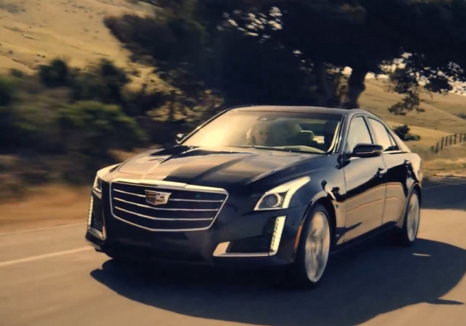 Cadillac CTS 2015: facelift odhalen reklamním videem, změny jsou hlavně venkovní