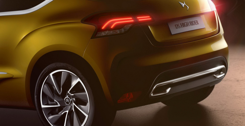 Citroën DS4: zatím jako koncept DS High Rider - 11 -