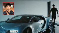 Cristiano Ronaldo si koupil Bugatti Chiron, prohnal ho po Ehra-Lessien (+ video)