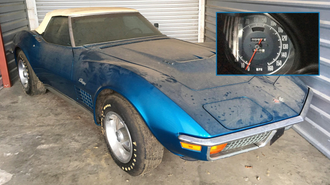 Proč si někdo koupí nové auto a nejezdí s ním? Tato Vette ukazuje jeden z důvodů