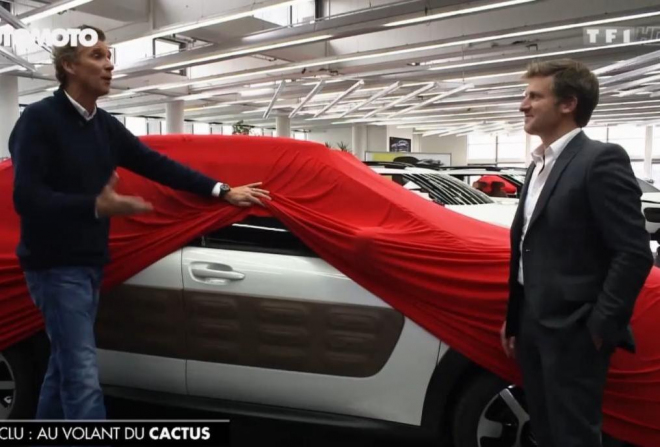 Citroën C4 Cactus: produkční SUV poodhaleno ve francouzské televizní show