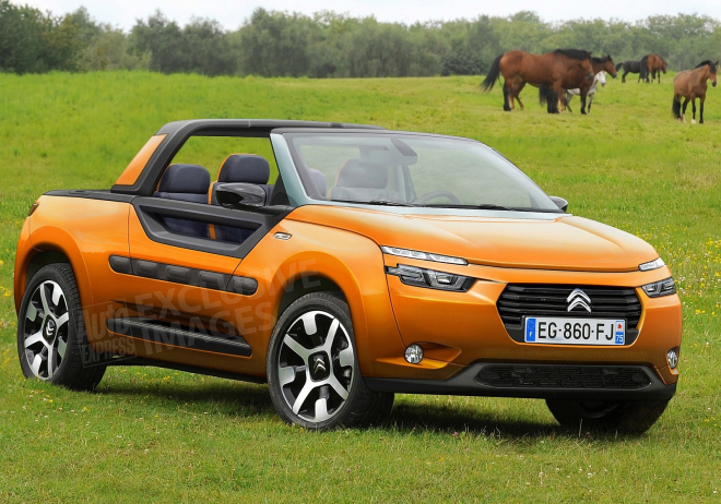 Citroën Cactus Cabrio: Četníkovo Méhari se vrátí, jako moderní plážová buggyna