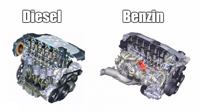 Diesel vs. benzin: toto jsou klíčové rozdíly ve fungování obou typů motorů