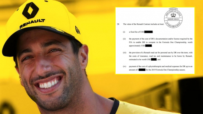 Soudní dokumenty odhalily kolik bere Ricciardo u Renaultu, možná proto se jen směje