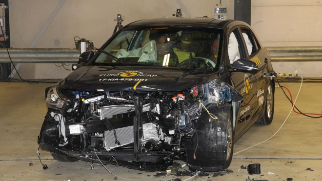 Nové crash testy: Kie s rozpaky, Grandland za jedna. Co Fiesta a další novinky?