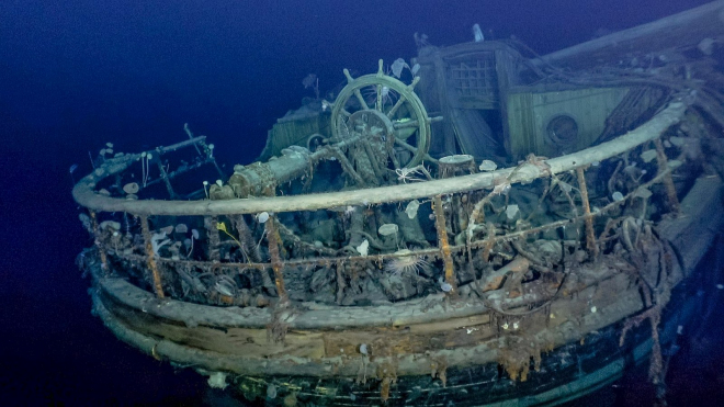 Expedice našla loď potopenou před 107 lety, na takovou dobu pod vodou je neuvěřitelně zachovalá