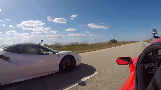 Ferrari s turbomotorem vyzvalo na souboj atmosférické Lambo. Takový výsledek nečekal nikdo