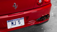 Přes 20 let ztracené Ferrari Michaela Jordana je po jeho nalezení na prodej. Sotva zajetý stroj ze slavných fotek bude stál balík