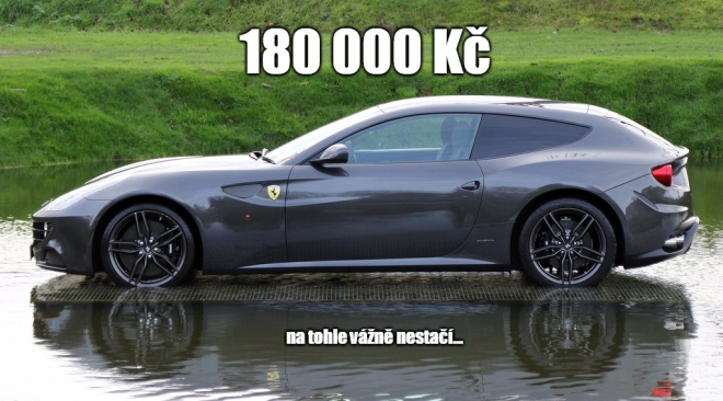 Takhle vypadá 4 roky staré Ferrari FF za 180 tisíc Kč. Hit je ho mít