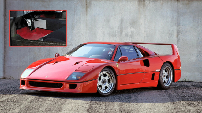 Věděli jste, že Ferrari F40 vzniklo i s automatem? Přímo v továrně?
