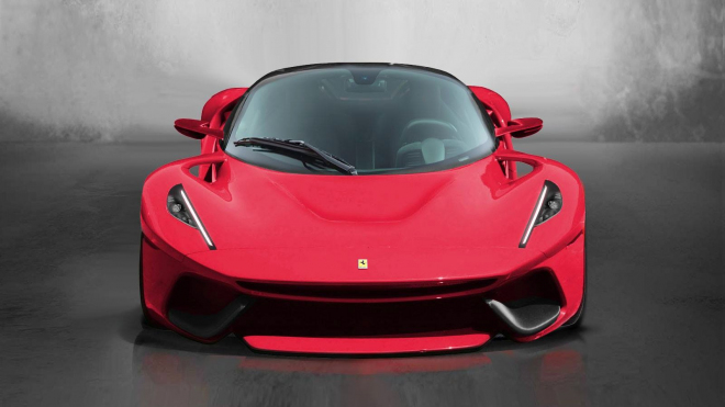 Už se ví, co ukazuje tajuplné Ferrari z patentových snímků. K F70 asi nevede