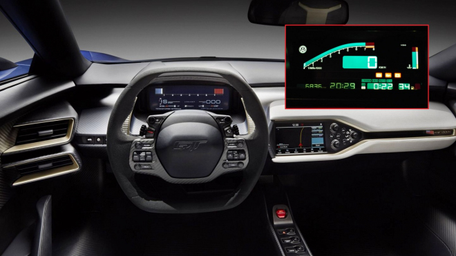 Ford představil digitální kokpit nového GT, už teď vypadá zastarale