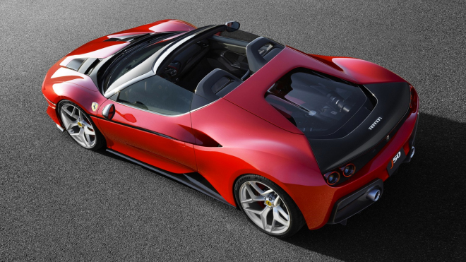 Ferrari J50: půvabný stroj je překvapivou vzpomínkou na italské legendy