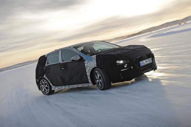 Hyundai i30 N se ukázalo při testech za Polárním kruhem, chce být dokonalé