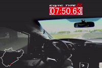 Honda to dokázala, Civic Type R je nový král Ringu s časem 7:50.63 (video)