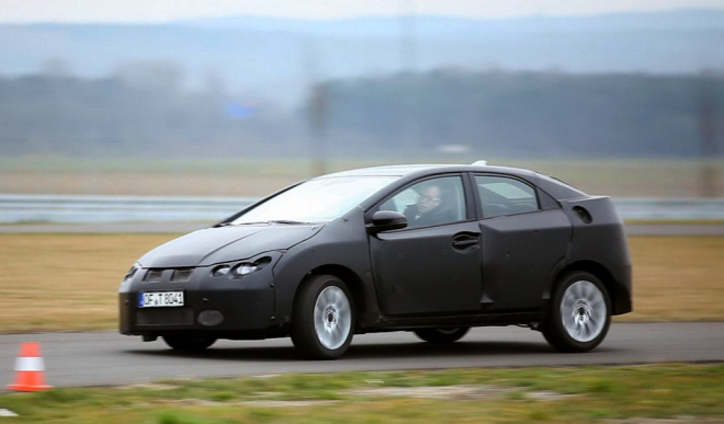 Honda Civic 2012 pro Evropu: nová generace se začíná odhalovat
