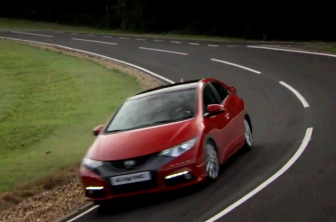 Honda Civic 2012: první pořádné jízdní video s novou generací