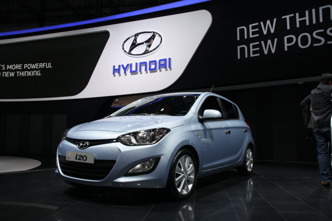 Hyundai i20 2012: podrobná technická data a další snímky