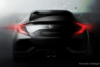 Nová Honda Civic vystrkuje růžky, koncept desáté generace se ukáže v Ženevě