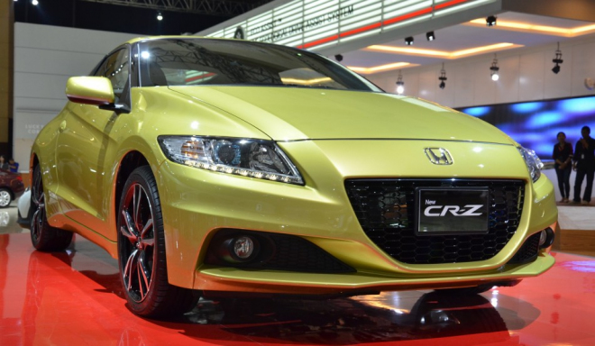 Honda CR-Z 2013: facelift v detailech, má nové logo a více výkonu
