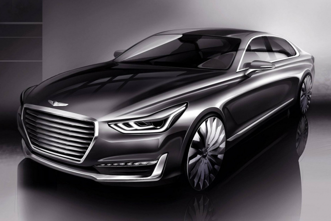 Genesis G90: nové luxusní Hyundai si za den objednalo 4 342 lidí, aniž by jej viděli