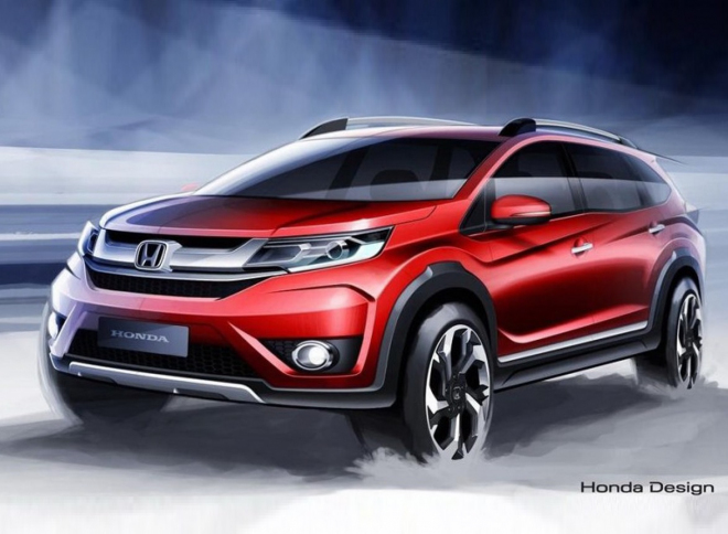 Honda BR-V: nové „smělé” SUV pojme až sedm cestujících, bez čtyřkolky