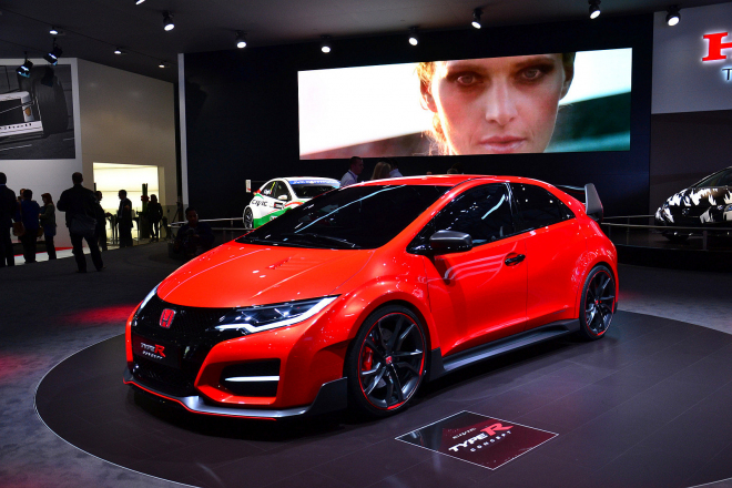 Honda Civic Type-R 2015: koncept nového CTR oficiálně, aerodynamika je funkční
