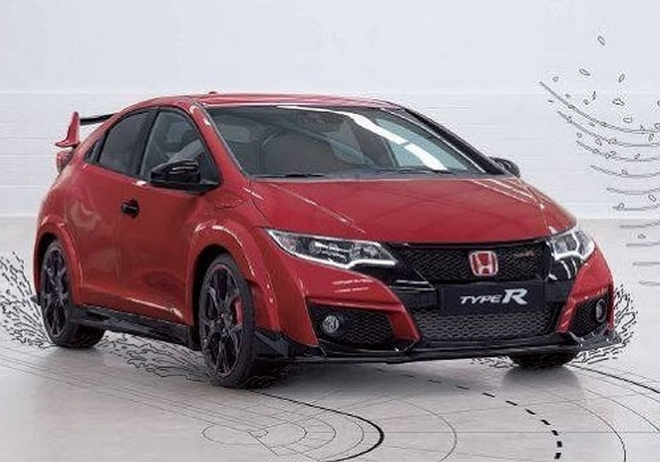 Honda Civic Type-R 2015: unikla první oficiální fotka, tentokrát rudého auta