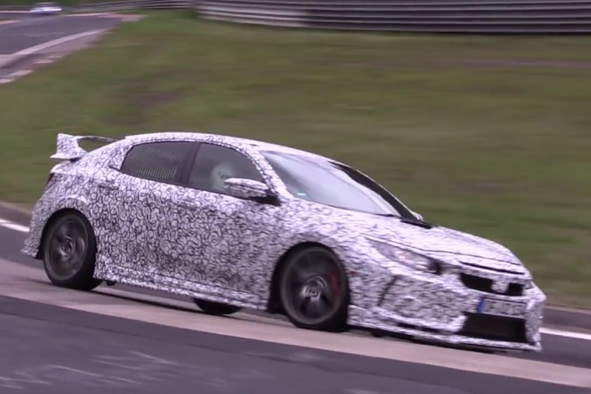 Nová Honda Civic Type-R řádí na Ringu, má automatické meziplyny? (video)