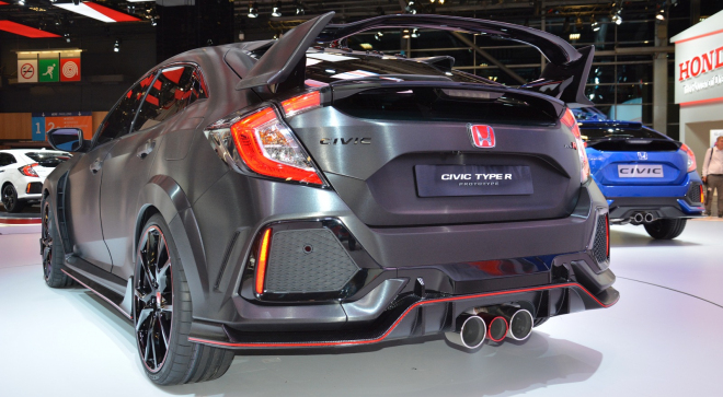 Nová Honda Civic Type-R odhaluje detaily. Dostane automat CVT, 4x4 nikoli