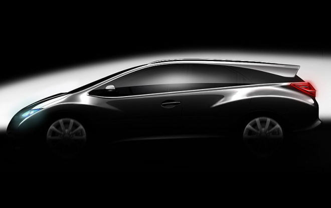 Honda Civic Wagon 2014: nový Civic bude i jako kombi, koncept dorazí příští rok
