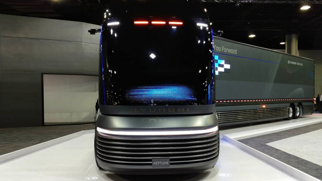 Korejci odhalili tahač budoucnosti, nevypadá jako nic, co dnes známe