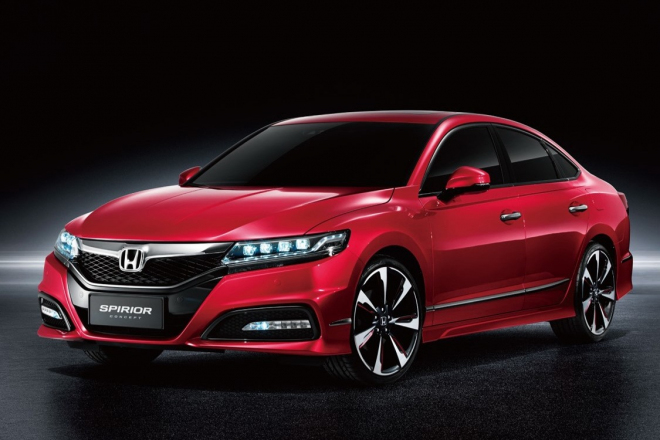 Honda Spirior odhalena: Accord pro Čínu dostal ostrý design a 8stupňový automat