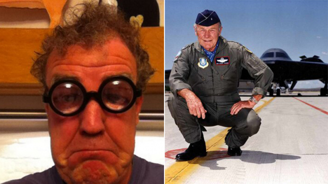 Jeremy Clarkson se na Twitteru pustil do hádky s leteckým esem. Kdo má pravdu?