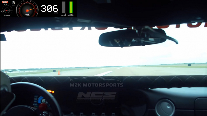 Jízda rychlostí téměř 500 km/h z pohledu řidiče je šílenost v přímém přenosu