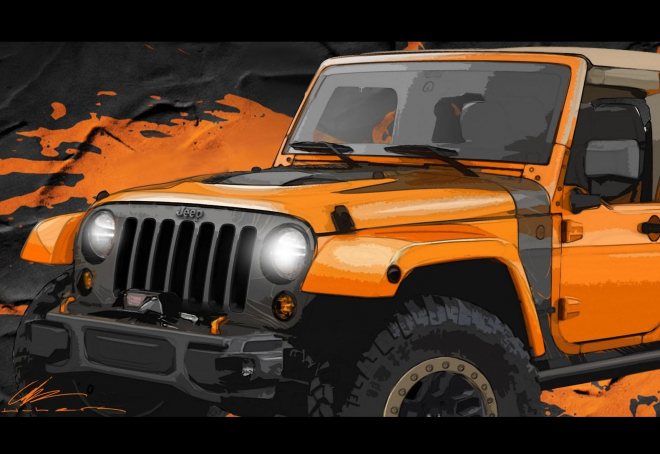 Jeepy Cherokee Dakar a Wrangler Mojo: koncepty pro velikonoční safari 2014